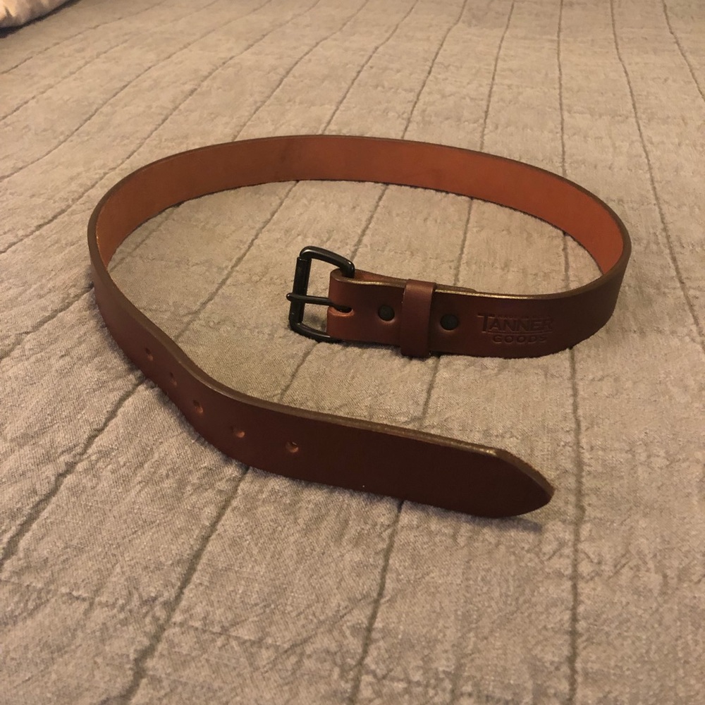 TANNER GOODS Standard Belt - Cognac